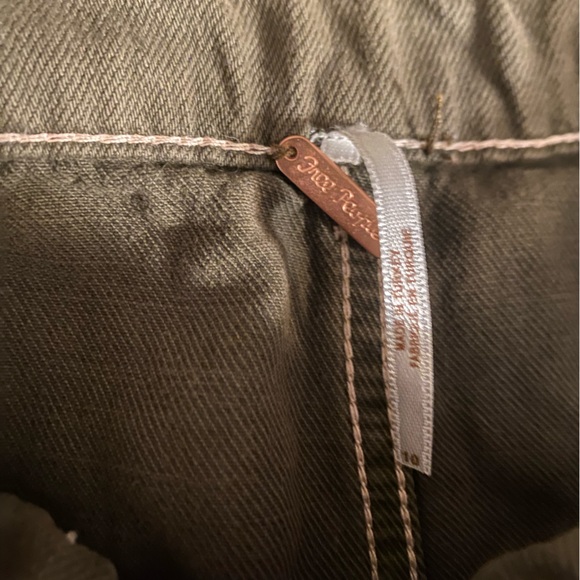 Free people green skirt - Picture 3 of 4